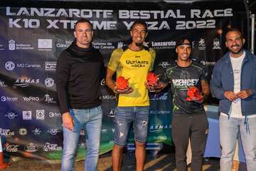 El teldense Azman Mesand, campeón de la 10k Xtreme Yaiza Bestial Race 2022/TA.